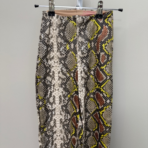 Commando Snake Print Leggings - Black and Gray size XS - Picture 3 of 5